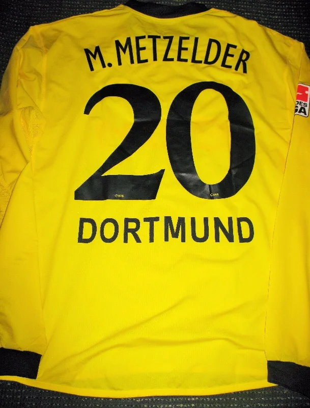 Metzelder Borussia Dortmund MATCH WORN 2003 2004 Jersey SpielerTrikot XXL