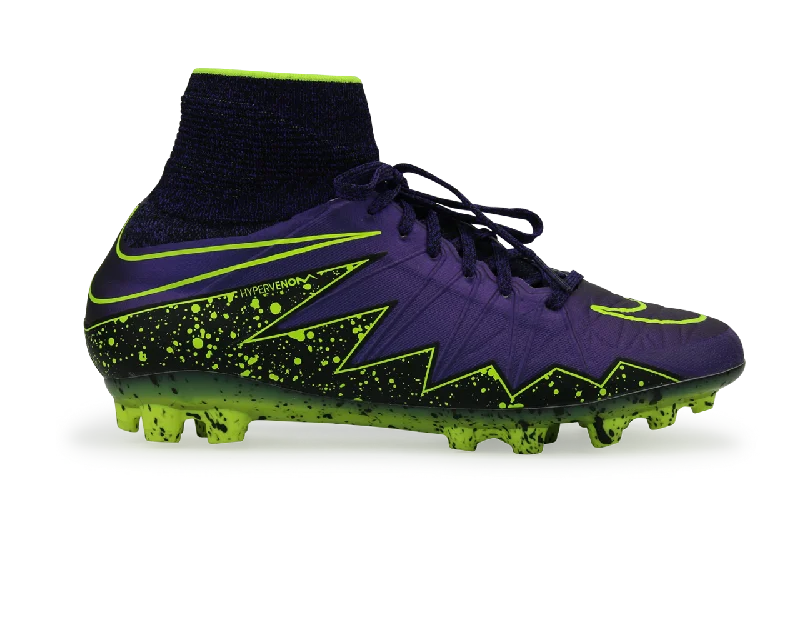 Nike Men's Hypervenom Phantom II AG-R Hyper Grape/Black/Volt