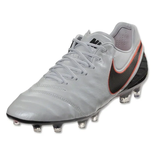 Nike Men's Tiempo Legend VI FG Pure Platinum/Black/Metallic Silver