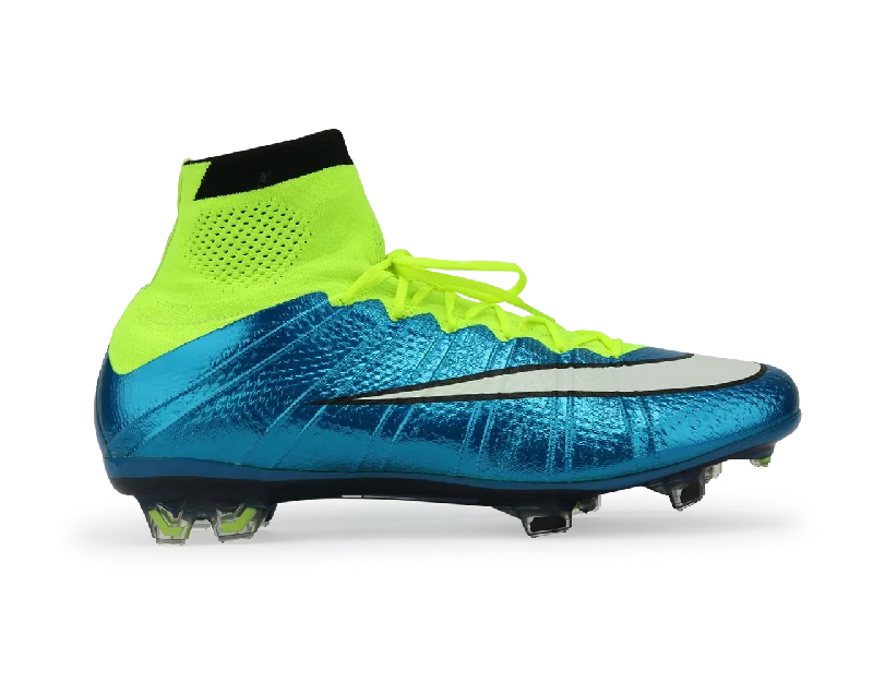 Nike Women's Mercurial Superfly FG Blue Lagoon/Volt/Black