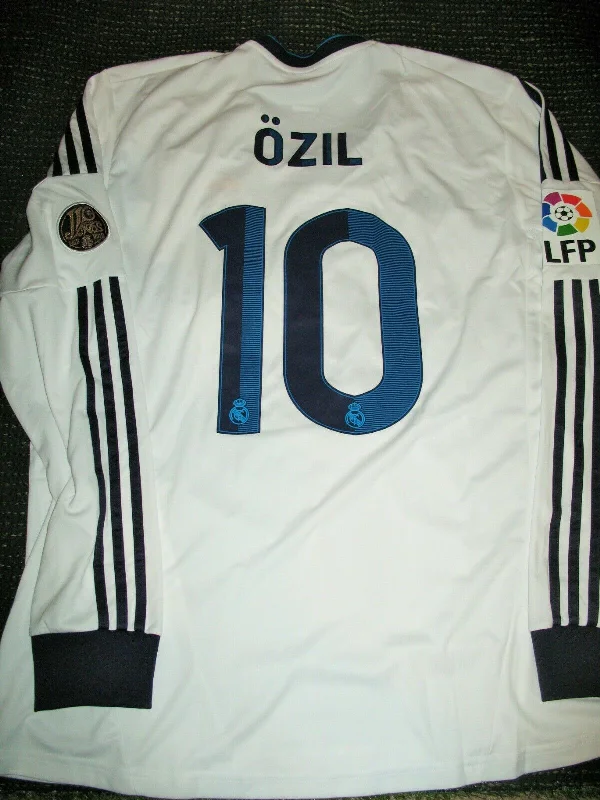 Ozil Real Madrid 2012 2013 Long Sleeve Jersey Camiseta Shirt Trikot XL