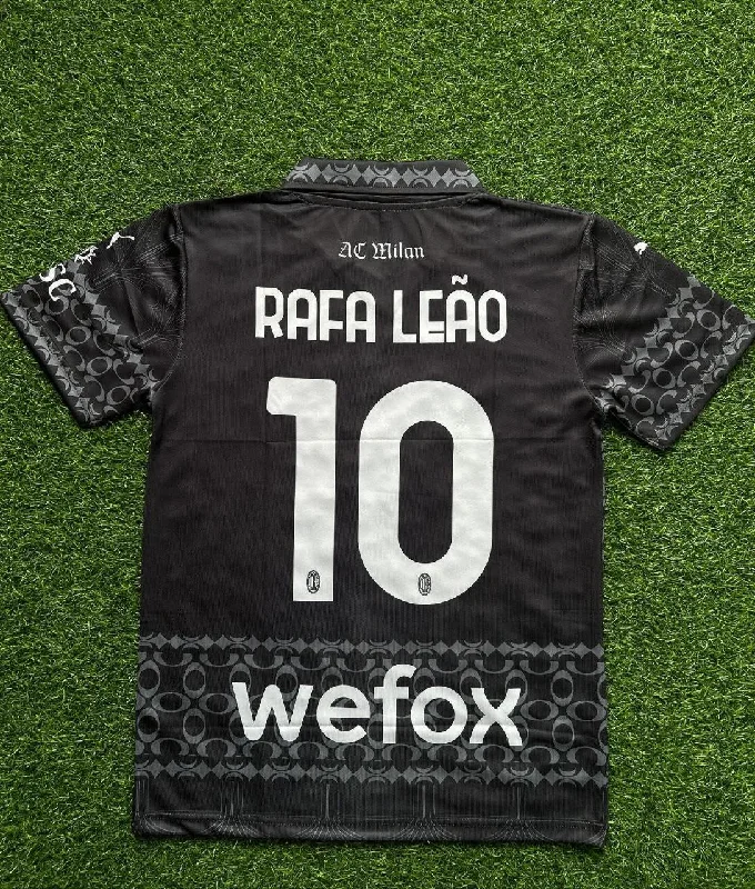 Rafael Leão AC Milan Black Jersey