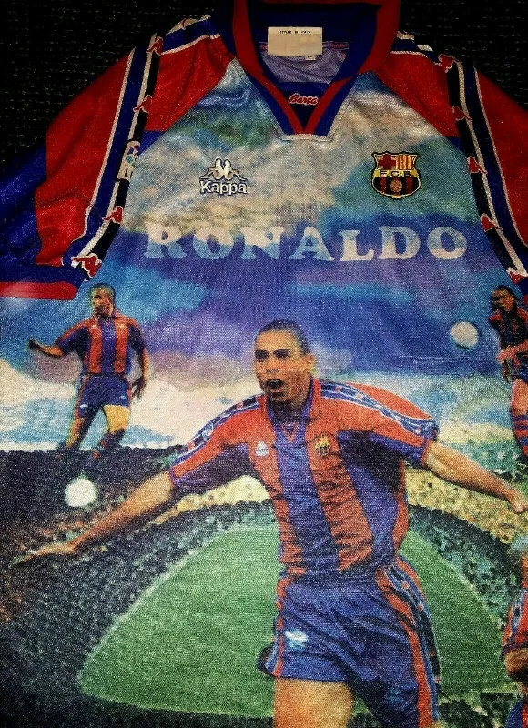 Ronaldo Kappa Barcelona Special Edition 1996 1997 Jersey XL