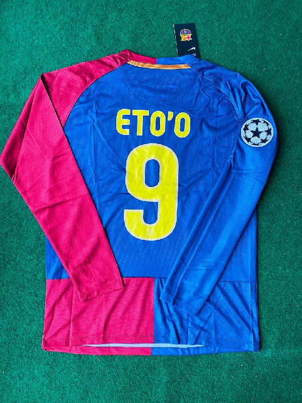 Samuel Eto'o Barcelona Retro Football Jersey