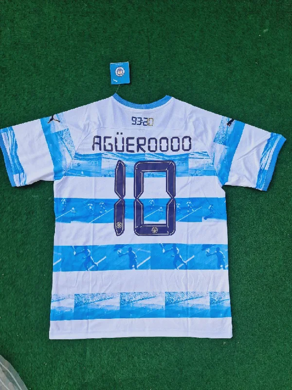 Sergio Kun Agüero Manchester City Special Championship Jersey