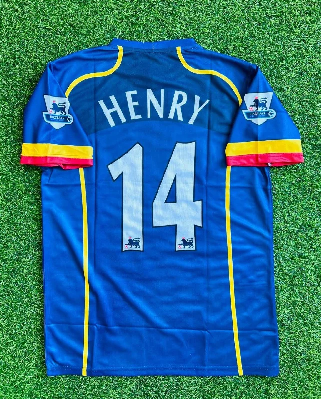 Thierry Henry 2004-05  Arsenal Blue Retro Jersey