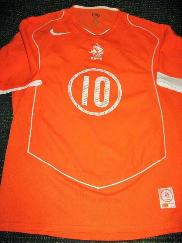 Van Nistelrooy Netherlands Holland 2004 LIMITED EDITION PLAYER ISSUE Jersey Shirt L