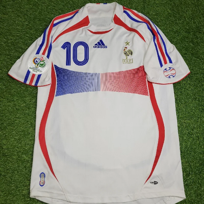 Zidane France 2006 WORLD CUP FINAL Soccer Jersey Shirt M SKU# 740125