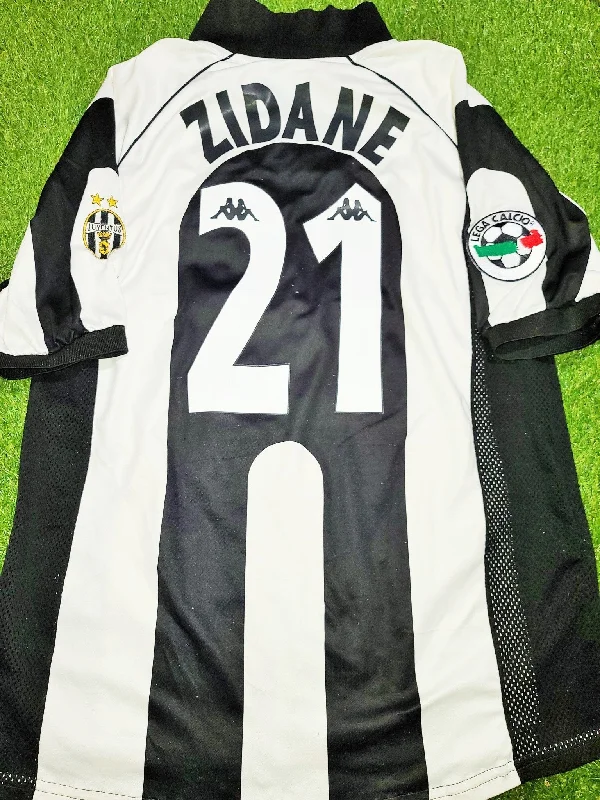 Zidane Juventus 1997 1998 Kappa Home Jersey Shirt Maglia Maillot XL