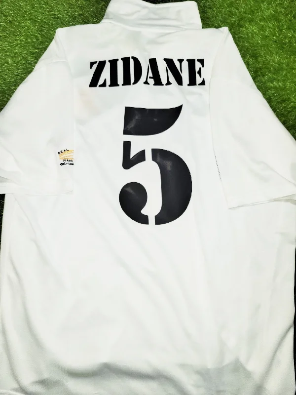 Zidane Real Madrid CENTENARY 2002 2003 Soccer Jersey Shirt XL SKU# 156653