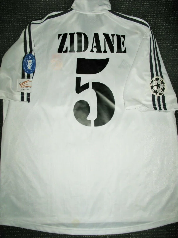 Zidane Real Madrid UEFA CENTENARY 2002 2003 Jersey Shirt Camiseta XL