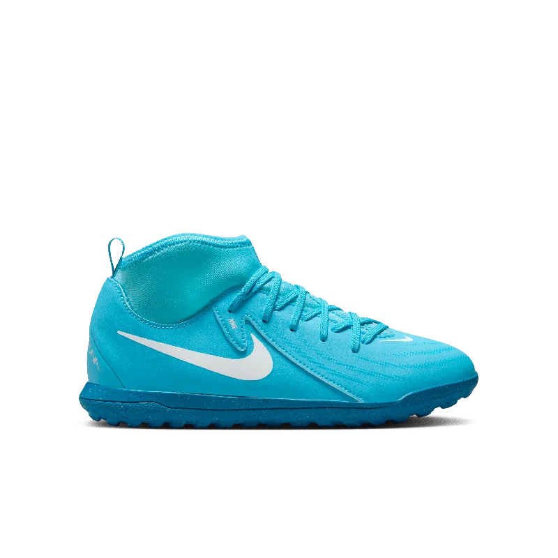 Nike Jr. Phantom Luna 2 Club TF - High-BLUE FURY/WHITE