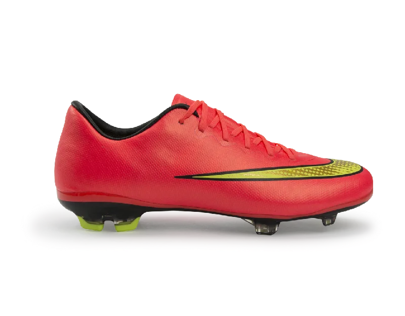 Nike Kids Mercurial Vapor X FG Volt/Metallic Gold/Black