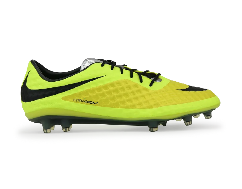 Nike Men's Hypervenom Phantom FG Sonic Yellow/Black/Chrome