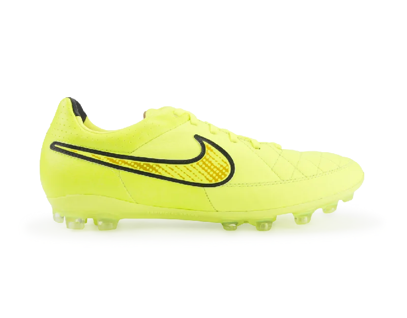 Nike Men's Tiempo Legacy AG Soccer Cleats Volt/Hyper Punch/Black